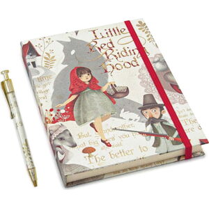 Zápisník s propiskou 192 stránek Little Red Riding Hood – Kartos
