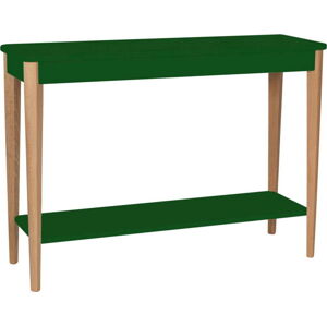 Tmavě zelený stolek Ragaba Ashme, šířka 105 cm
