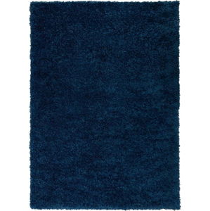 Tmavě modrý koberec Flair Rugs Sparks, 80 x 150 cm