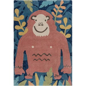 Dětský koberec Flair Rugs Jungle Monkey, 80 x 120 cm