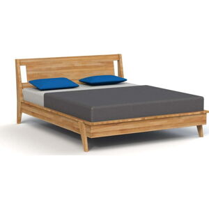 Dvoulůžková postel z dubového dřeva 140x200 cm Retro 2 - The Beds