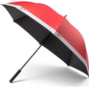 Červený holový deštník Pantone