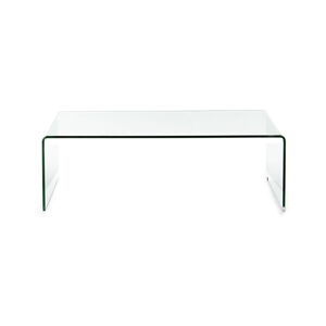 Skleněný konferenční stolek 55x110 cm Cristal – Tomasucci