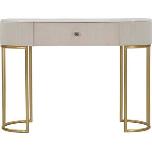 Béžový konzolový stolek 100x40 cm Montpellier - Mauro Ferretti