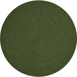 Zelený kulatý venkovní koberec ø 150 cm - NORTHRUGS