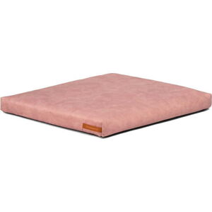 Růžová matrace pro psa z Eko kůže 40x50 cm SoftPET Eco S – Rexproduct