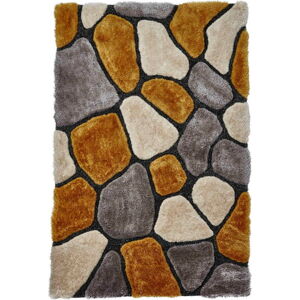 Šedo-žlutý koberec Think Rugs Noble House Rock, 150 x 230 cm
