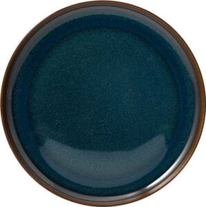 Tmavě modrý porcelánový dezertní talíř Villeroy & Boch Like Crafted, ø 21 cm