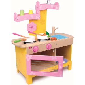 Dětská dřevěná kuchyňka na hraní Legler Nena