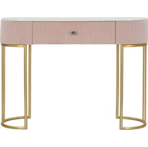 Růžový konzolový stolek 100x40 cm Montpellier - Mauro Ferretti
