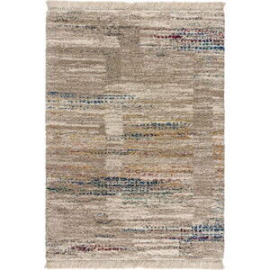 Béžový koberec Universal Yveline Multi, 133 x 190 cm