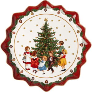 Porcelánový talíř s vánočním motivem Villeroy & Boch, ø 39 cm