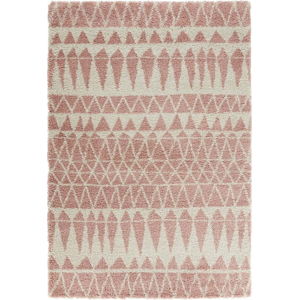 Růžový koberec Mint Rugs Allure Rose, 80 x 150 cm