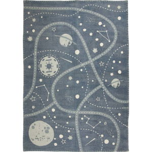 Dětský ručně potištěný koberec Nattiot Little Galaxy, 100 x 140 cm