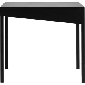 Černý odkládací stolek Custom Form Obroos, 50 x 50 cm