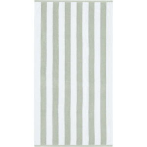 Šedo-bílý bavlněný ručník 50x85 cm – Bianca