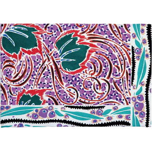 Fialová koupelnová předložka 60x40 cm Lilac - Madre Selva
