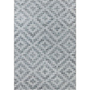 Modro-šedý koberec vhodný do exteriéru Elle Decoration Curious Creil, 115 x 170 cm