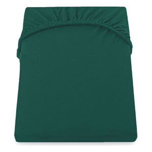 Zelené napínací prostěradlo jersey 120x200 cm Amber – DecoKing