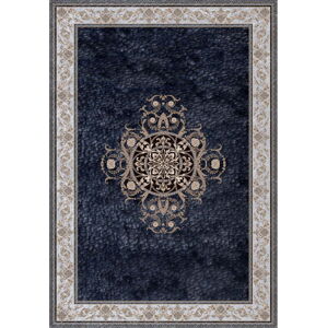 Tmavě modrý koberec Vitaus Ava, 160 x 230 cm