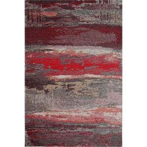Běhoun Eco Rugs Red Abstract, 80 x 300 cm