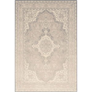 Béžový vlněný koberec 133x180 cm William – Agnella