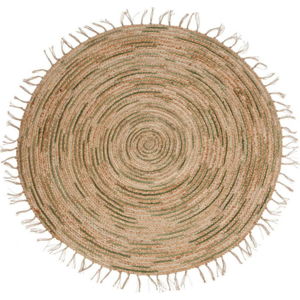 Jutový ručně vyrobený koberec Nattiot Pampa, ⌀ 140 cm