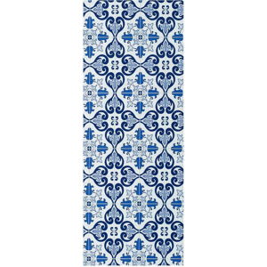 Modrý koberec Universal Mery Porto, 52 x 100 cm