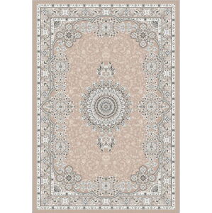 Béžový koberec Vitaus Luka, 80 x 150 cm