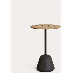 Kulatý barový stůl s deskou z akácie ø 70 cm Saura – Kave Home