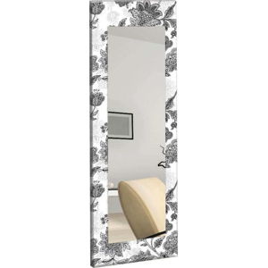 Nástěnné zrcadlo Oyo Concept Roses, 40 x 120 cm