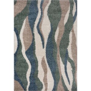 Zeleno-modrý koberec 200x290 cm Stream – Flair Rugs