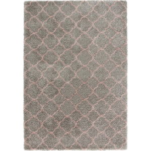 Šedý koberec Mint Rugs Luna, 80 x 150 cm