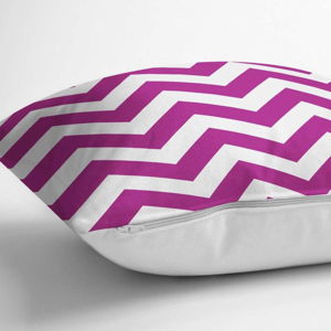 Povlak na polštář Minimalist Cushion Covers Pinkie Zig Zag, 45 x 45 cm