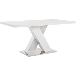Bílý stůl ve vysokém lesku Støraa Camarque