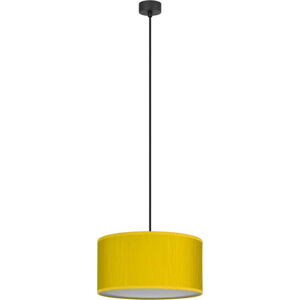 Žluté závěsné svítidlo Bulb Attack Doce M, ⌀ 30 cm