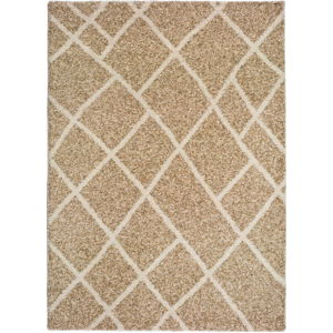 Béžový koberec Universal Kasbah Dice, 133 x 190 cm