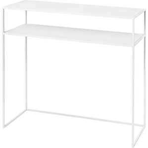 Bílý kovový konzolový stolek 800x85 cm Fera – Blomus