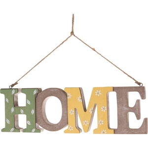 Dřevěná závěsná dekorace Dakls Home Sweet Home