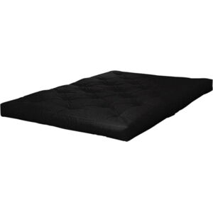 Černá futonová matrace Karup Basic, 140 x 200 cm