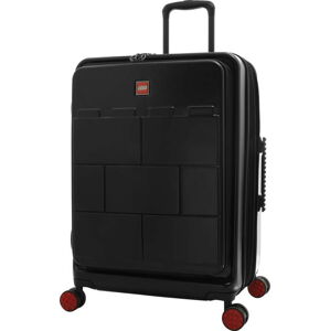 Černý kufr na kolečkách LEGO® Luggage Fasttrack 24