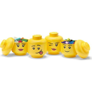 Plastové dětské úložné boxy v sadě 4 ks Multi-Pack - LEGO®