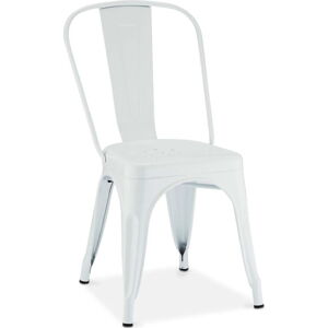 Bílé kovové jídelní židle v sadě 2 ks Korona – Furnhouse