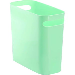 Zelený odpadkový koš iDesign Una, 8,8 l