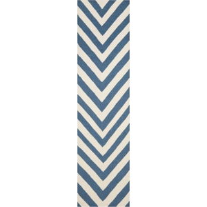 Vlněný koberec Safavieh Serena, 76 x 182 cm