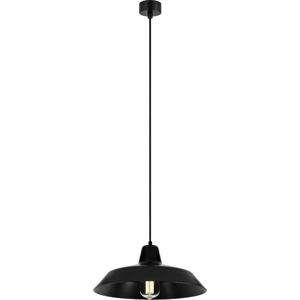 Černé závěsné svítidlo Bulb Attack Cinco, ⌀ 35 cm