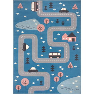 Modrý dětský koberec 120x170 cm Adventures – Hanse Home