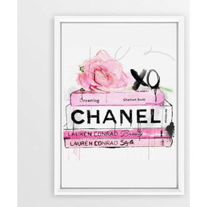 Plakát v rámu Piacenza Art Books Chanel, 30 x 20 cm