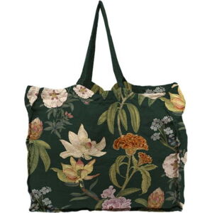 Lněná nákupní taška Jara Green – Madre Selva