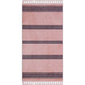 Růžový pratelný koberec 180x120 cm - Vitaus